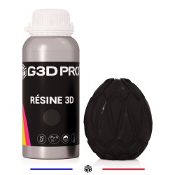 Résine 3D G3D PRO® Standard Noir 500g