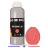 Résine 3D G3D PRO® Standard Translucide Rouge 1kg