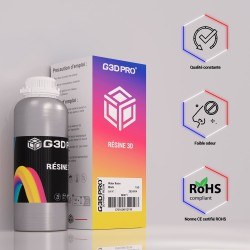 Résine 3D Lavable à l'eau G3D PRO®