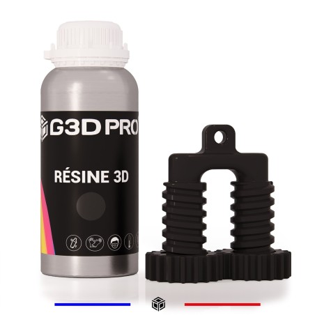 Résine 3D Enginneering Tough G3D PRO® 500g Noir