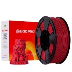 Fil 3D PLA 1 Kg 1.75 mm Rouge