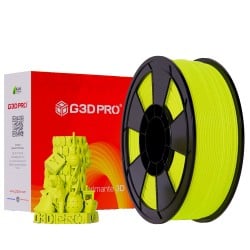 Filament 3D Fluorescent Jaune PLA 2.85 mm