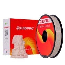 Fil 3D PLA 500g 1.75 mm Transparent