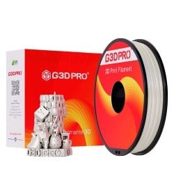 Fil 3D PLA 500g 1.75 mm Perle blanc