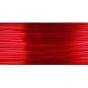Filament 3D PLA Translucide Rouge 1.75mm par 10 mètres