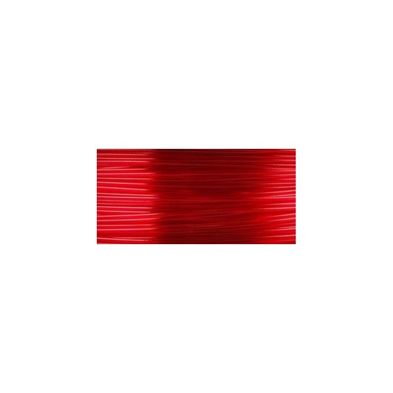  Filament 3D PLA Translucide Rouge métre