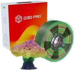 Fil 3D PLA 1 Kg 1.75 mm Translucide Multicolore Printemps