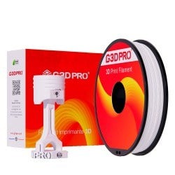 Filament 3D PETG 500g Blanc 1.75 mm