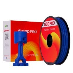 Filament 3D PETG 500g Bleu 1.75 mm