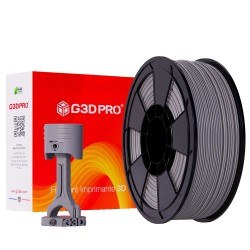 Filament 3D PETG 1 Kg Gris 1.75 mm