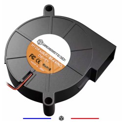Ventilateur 5015 5V turbine pour imprimante 3D Hydraulique