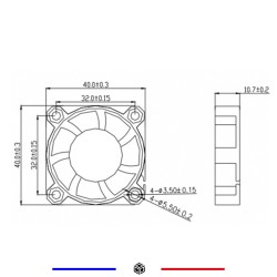 Ventilateur 4010 5V Refroidissement Imprimante 3D - Grossiste 3D