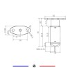 Capteur auto level 3DTouch BL TOUCH dimension