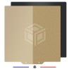 Plaque PEI 660x660mm Double Face Texturée + Lisse – Magnétique