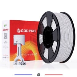 Filament 3D PETG G3D PRO® 1 Kg 1.75 mm Marbre