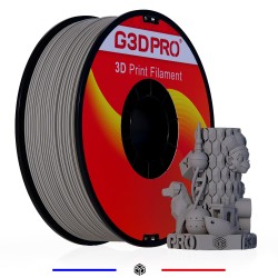 Fil 3D PLA MAT 1 Kg 1.75 mm Gris