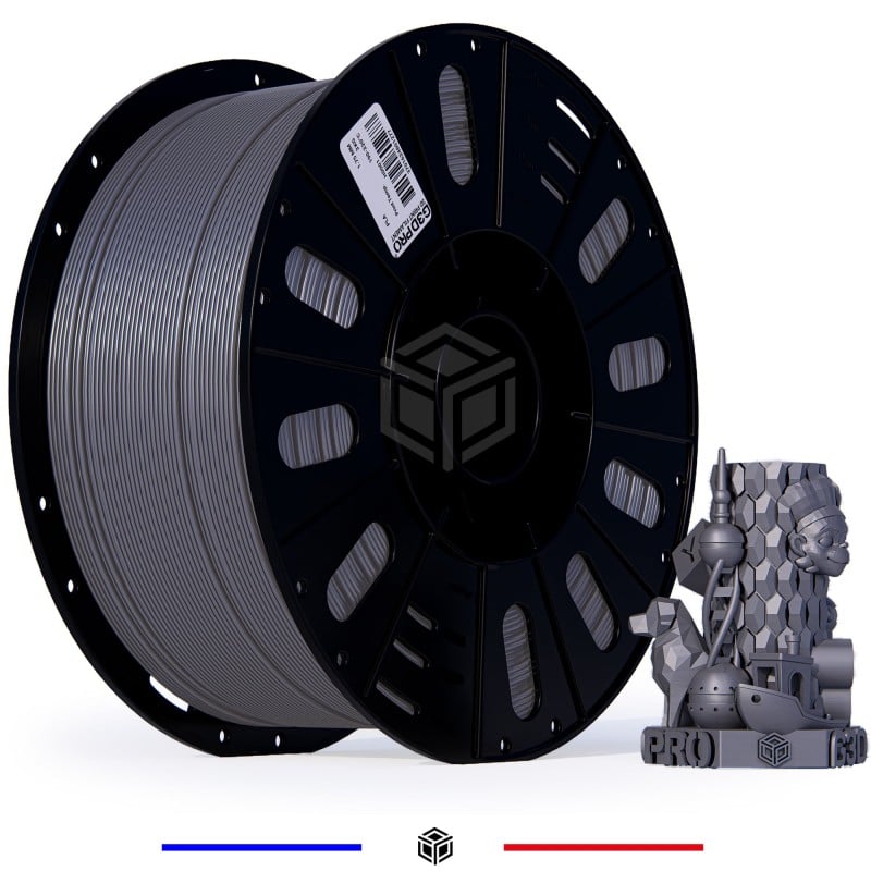 Fil 3D PLA 3 Kg 1.75 mm Argent Fil 3D PLA 3 Kg 1.75 mm Argent
