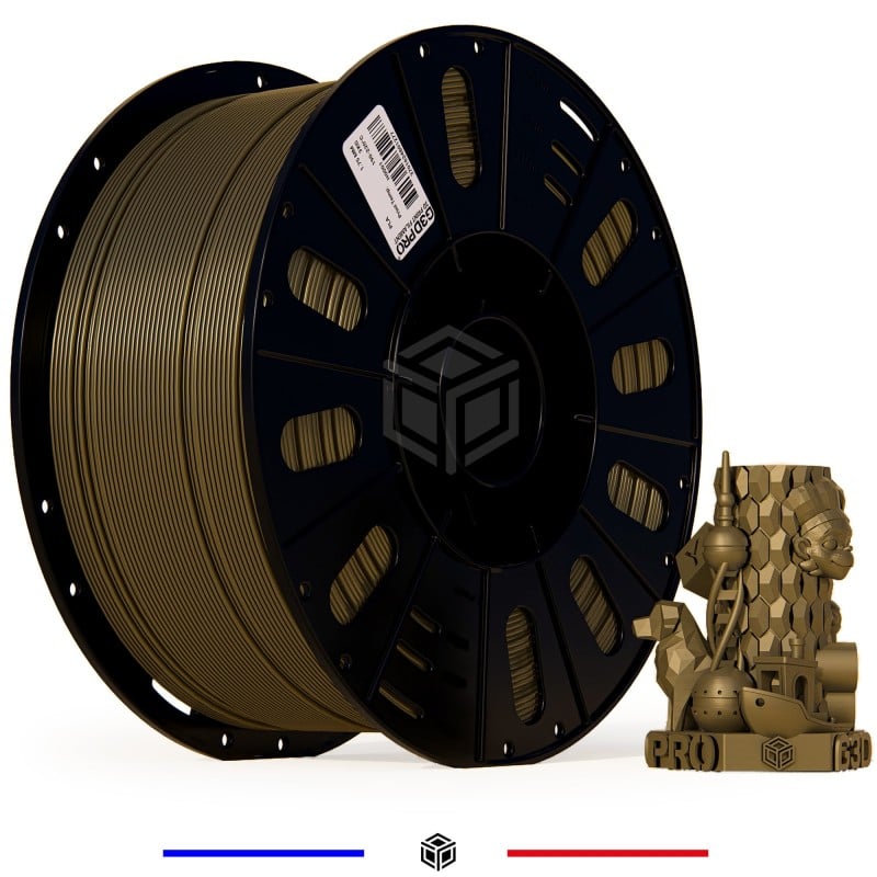 Fil 3D PLA 3 Kg 1.75 mm Bronze Fil 3D PLA 3 Kg 1.75 mm Bronze
