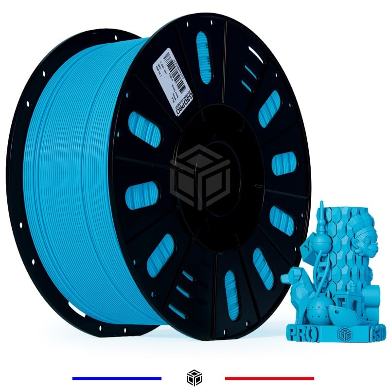 Fil 3D 3 Kg PLA 1.75 mm Cyan Fil 3D 3 Kg PLA 1.75 mm Cyan