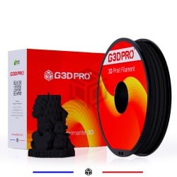 Fil 3D PLA MAT 500g 1.75mm Noir