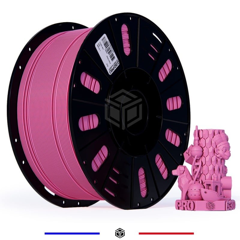 Fil 3D PLA 3 Kg 1.75 mm Rose Fil 3D PLA 3 Kg 1.75 mm Rose