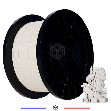 Fil 3D PLA 5 Kg 1.75 mm Blanc