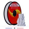 1384 - Fil 3D PLA MAT 500g 1.75 mm Blanc