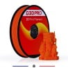 1386 - Fil 3D PLA MAT 500g 1.75mm Orange