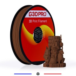 Fil 3D PLA MAT 500g 1.75 mm Chocolat