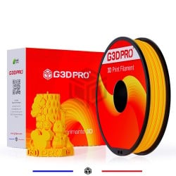 Fil 3D PLA MAT 500g 1.75 mm Jaune