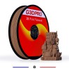 1383 - Fil 3D PLA MAT 500g 1.75 mm Bois
