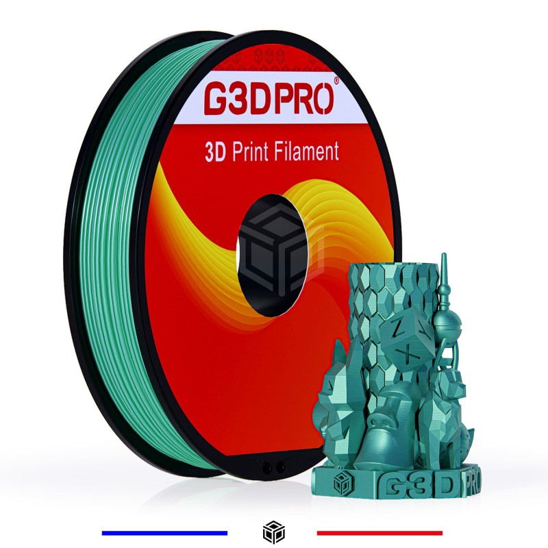 Filament 3D Silk Glossy 500g Vert 1.75 mm Filament 3D Silk Glossy 500g Vert 1.75 mm