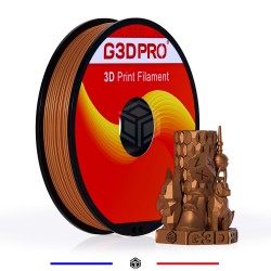 Filament 3D Silk Glossy 500g Cuivre Rouge 1.75 mm