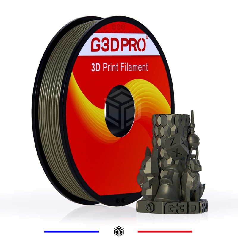 Filament 3D Silk Glossy 500g Bronze 1.75 mm Filament 3D Silk Glossy 500g Bronze 1.75 mm