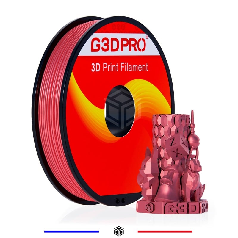 Filament 3D Silk Glossy 500g Rouge 1.75 mm Filament 3D Silk Glossy 500g Rouge 1.75 mm
