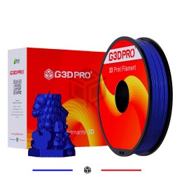 Filament 3D paillette 500g Bleu PLA 1.75 mm