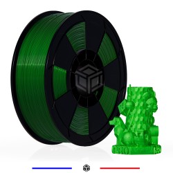Filament 3D PLA Translucide 1 Kg Vert 1.75mm