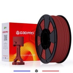 Filament 3D PETG G3D PRO® 1 Kg 1.75 mm Rouge Mat