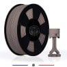 Filament 3D PETG G3D PRO® 1 Kg 1.75 mm Gris Mat