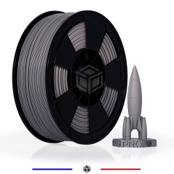 Filament 3D PETG Haute-Vitesse 1 Kg Gris 1.75 mm