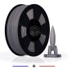 4396 - Filament 3D PETG Haute-Vitesse 1 Kg Gris 1.75 mm