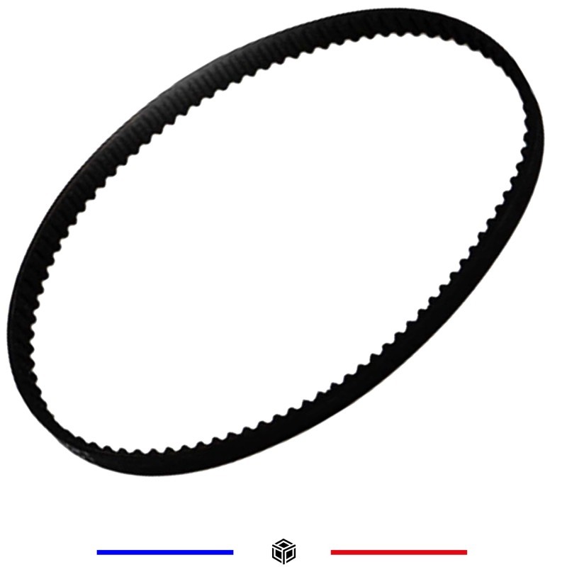 Courroie GT2 fermée 190 mm – Largeur 10 mm – Pas 2 mm