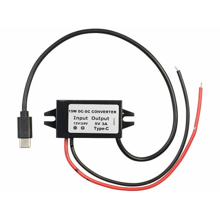 Convertisseur abaisseur 8-32 vers 5V (3A) USB-C