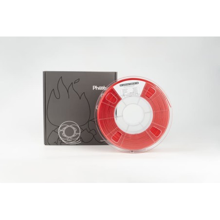 ABS Rouge renforcé en fibre de verre à 25% - 1kg - 1,75mm