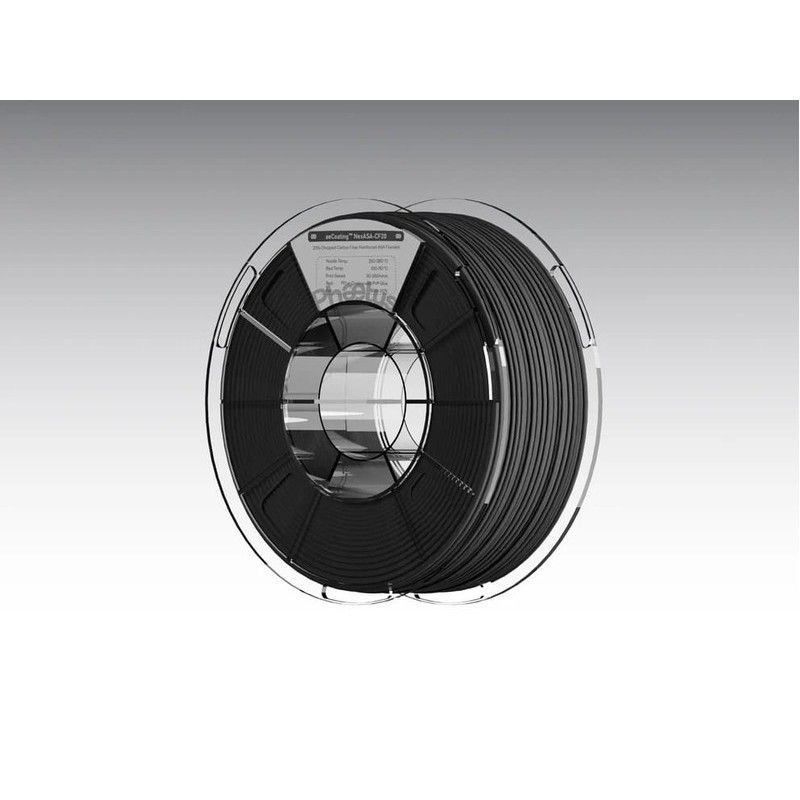 Fil 3D ASA chargé en fibre de carbone - 1kg - 1,75mm - Idéal pour l'extérieur Fil 3D ASA chargé en fibre de carbone - 1kg - 1,75mm - Idéal pour l'extérieur