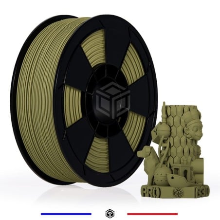 PETG MAT Vert militaire - 1 kg - 1.75mm