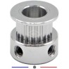 Poulie de distribution 20 dents alésage 3mm pour courroie de 6mm