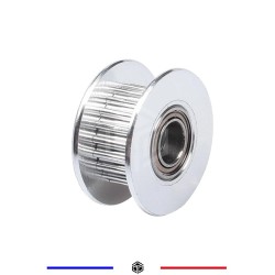 Poulie de distribution pour courroie de 6mm, axe de 5mm, 20 dents