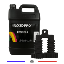 Bidon de 5L de résine Engineering Noir - Haute résistance