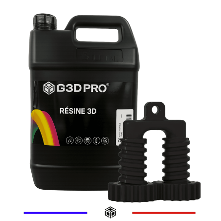 Bidon de 5L de résine Engineering Noir - Haute résistance